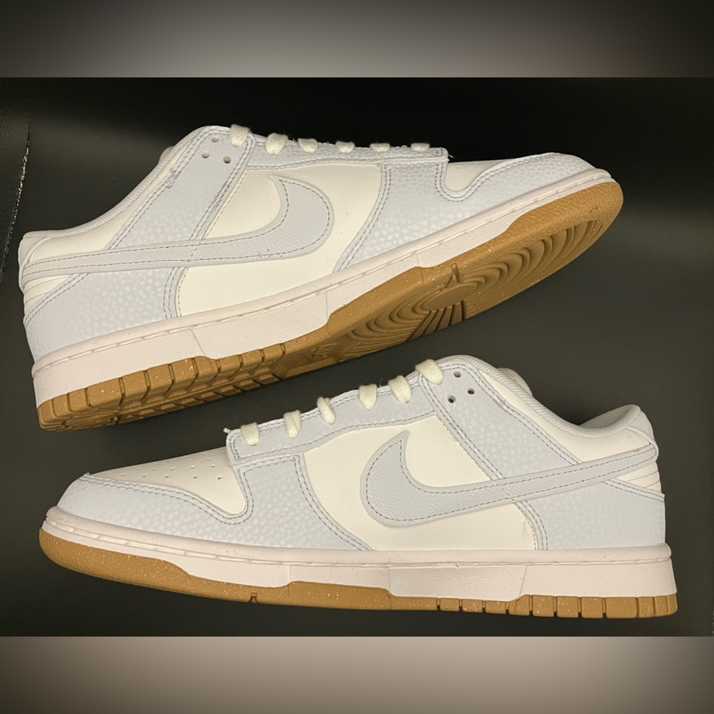 Nike Air Dunk Low Next Nature Football 🏈 Grey Gum NEW SHOES 🔥🔥🔥 Sneakers - Picture 4 of 14